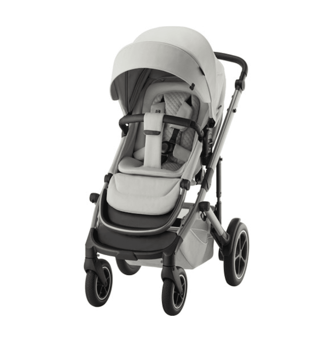 Britax | Smile 5Z kombivogn + Noa bilstol & Base | Linnen Grey