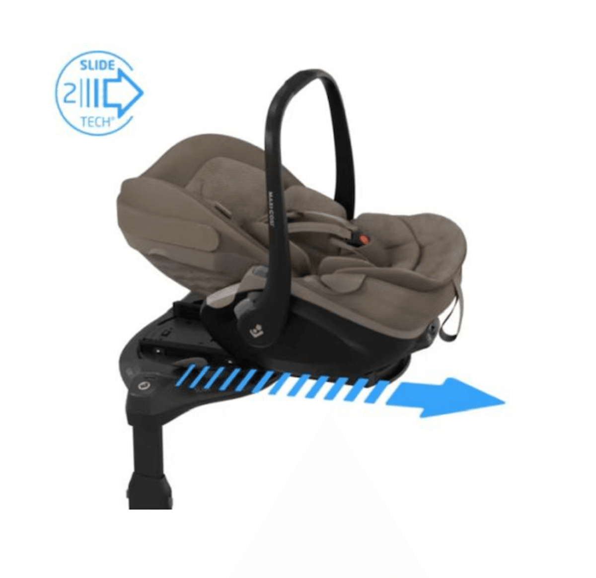 Maxi-Cosi | Fame V2 Vogn + Pebble Slide Pro Bilstol og Base | Oak Truffel