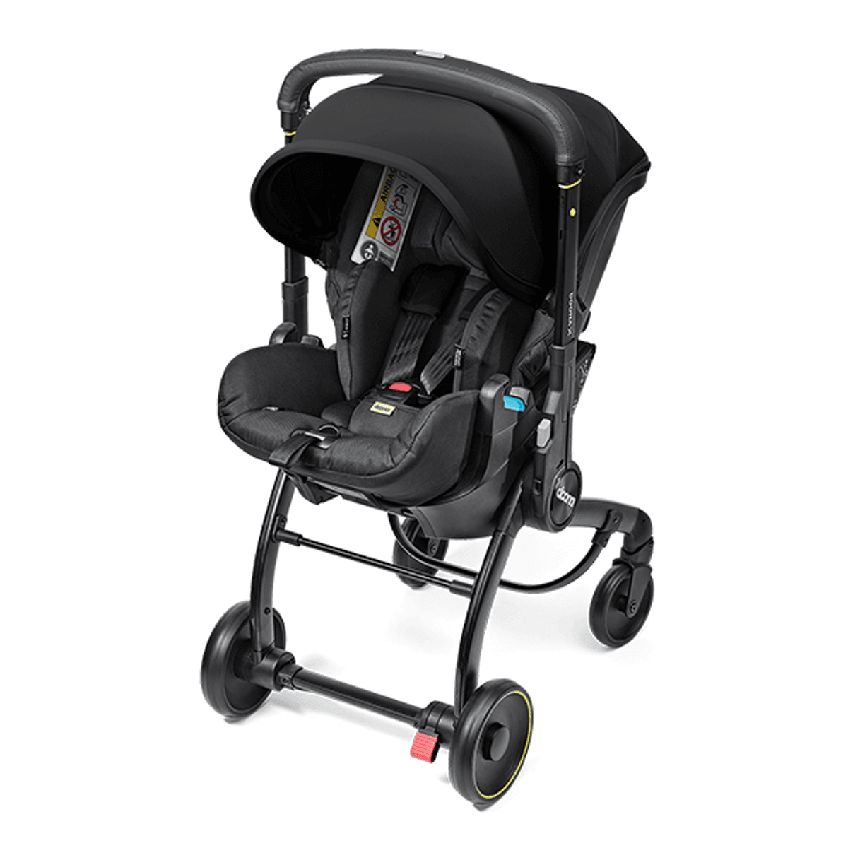 Doona | Doona X  Baby Bilstol 0-13 kg og Trille | Nitro Black