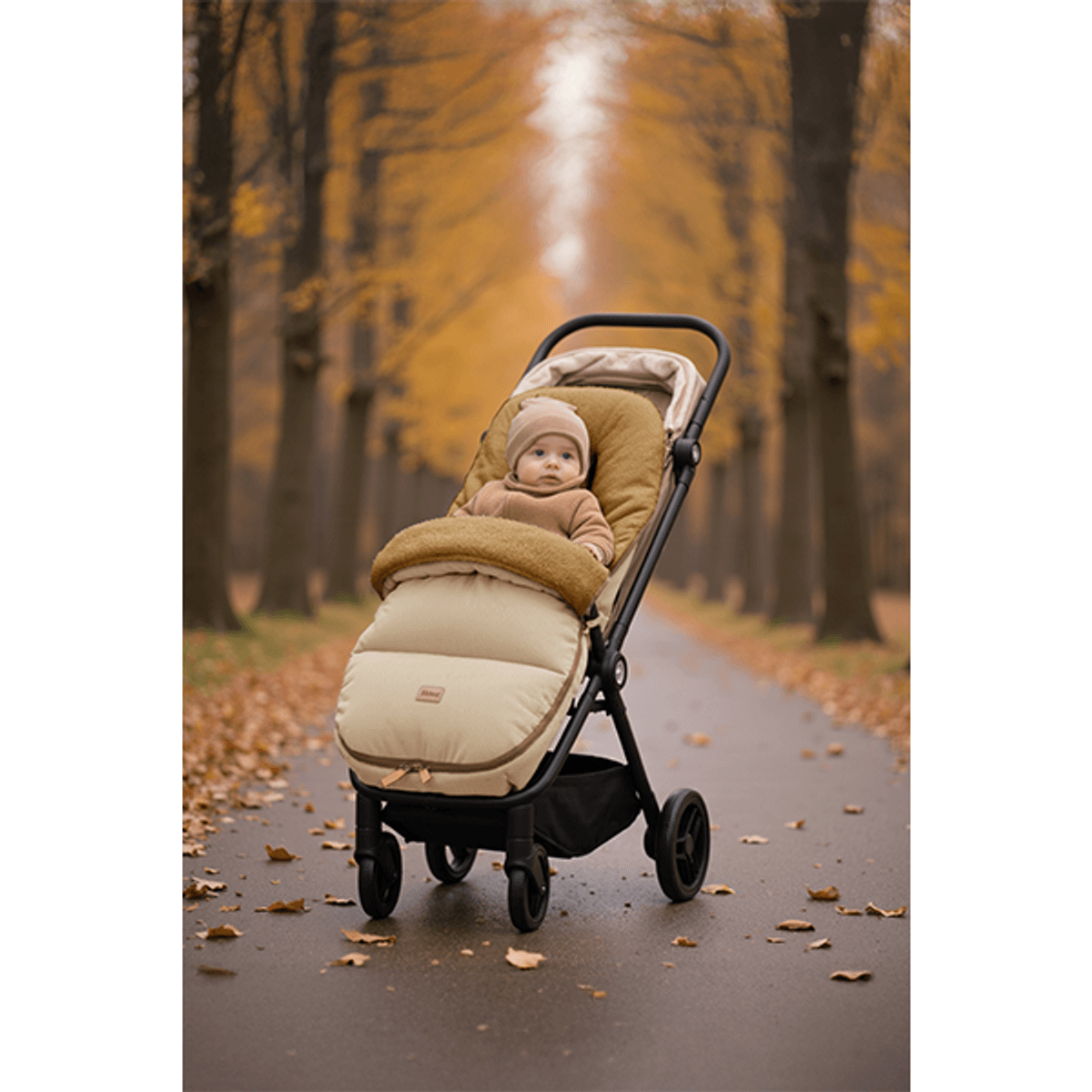 Fillikid | Vinterpose Kinley Cord nature | Teddy fôr