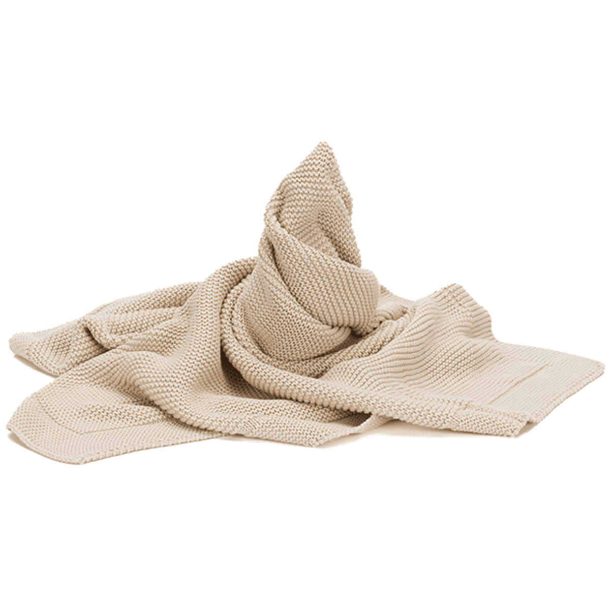 Fillikid | Strikket babyteppe | 80 x 100 cm | Nature