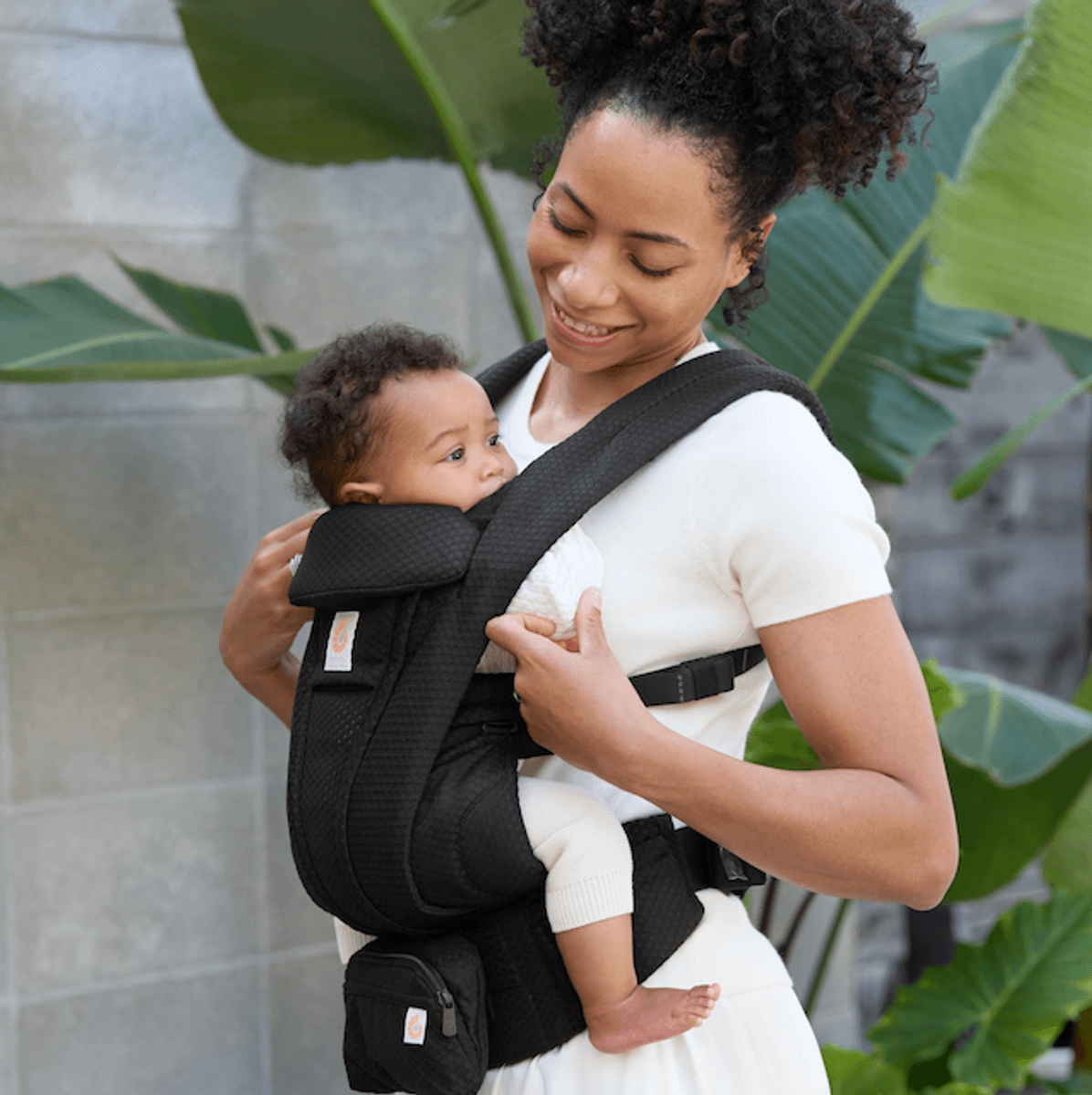 Ergobaby | Omni Deluxe Mesh Bæresele | Onyx Black 