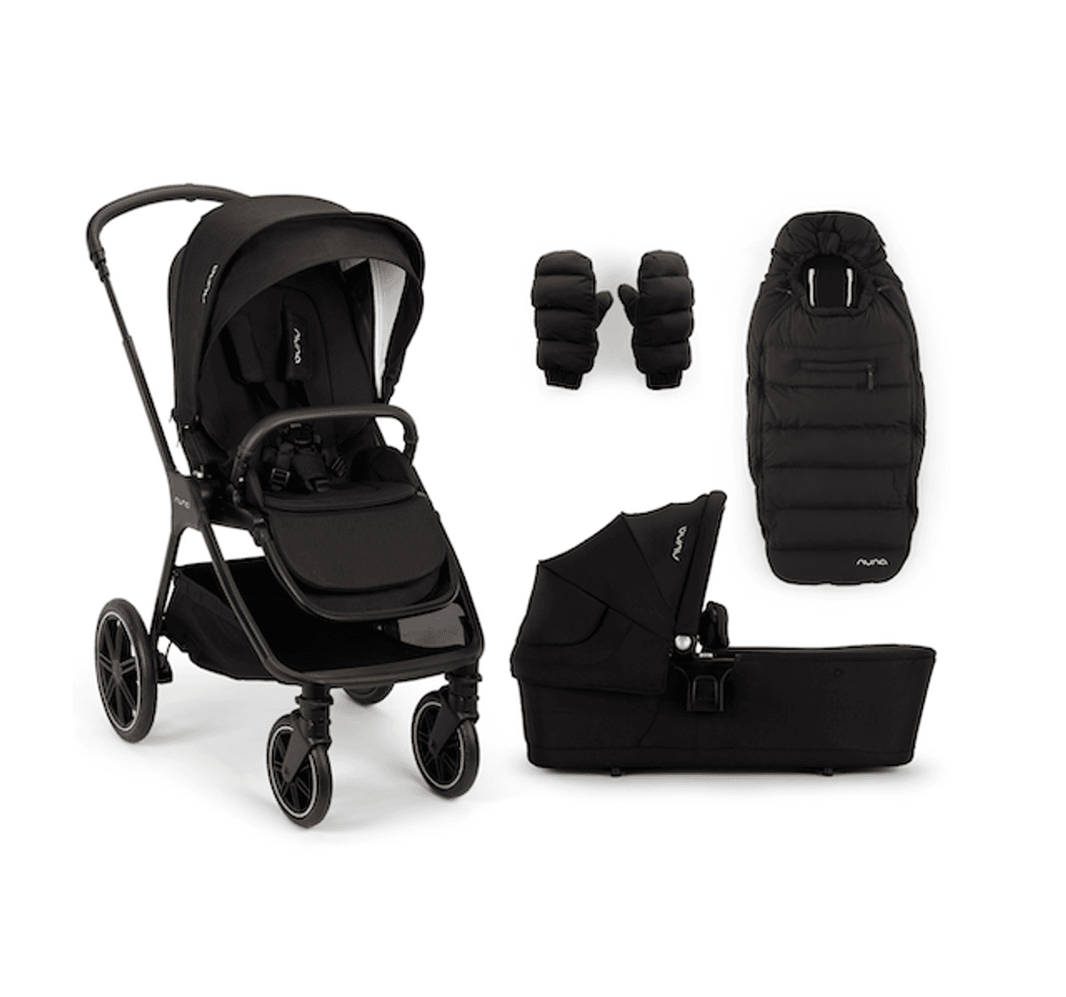 Nuna | Trive LX Kombivogn sett | Caviar