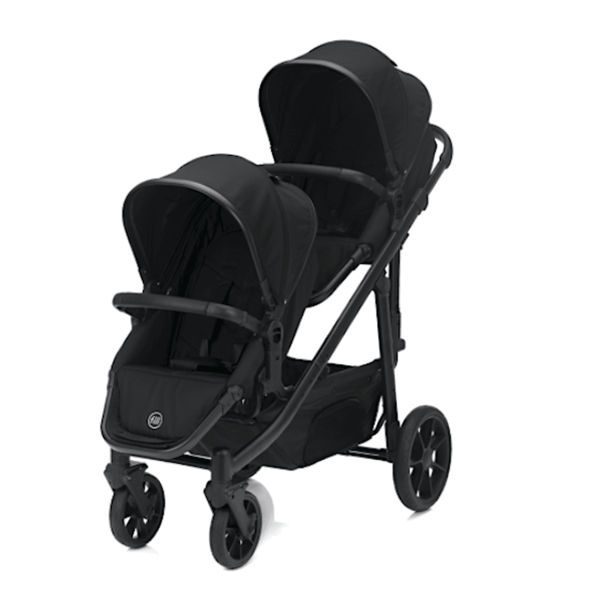 Fillikid | Fill Søsken vogn | 2 in 1 | Black - Rudo.no