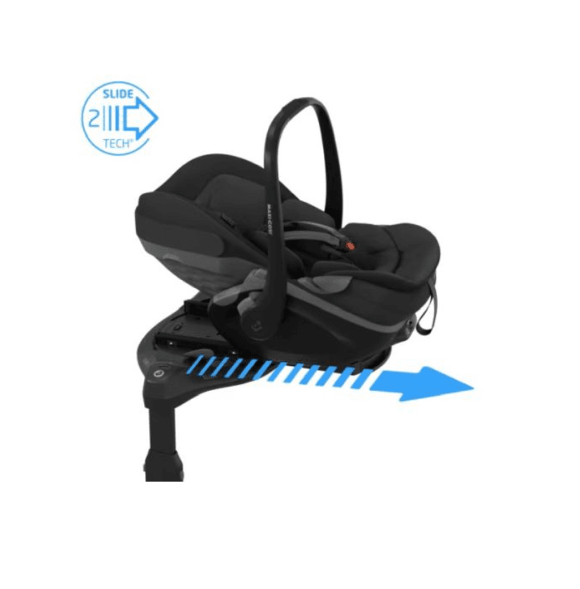  Maxi-Cosi | Fame V2 Vogn + Pebble Slide Pro Bilstol og Base | Sapphire Sand / Black