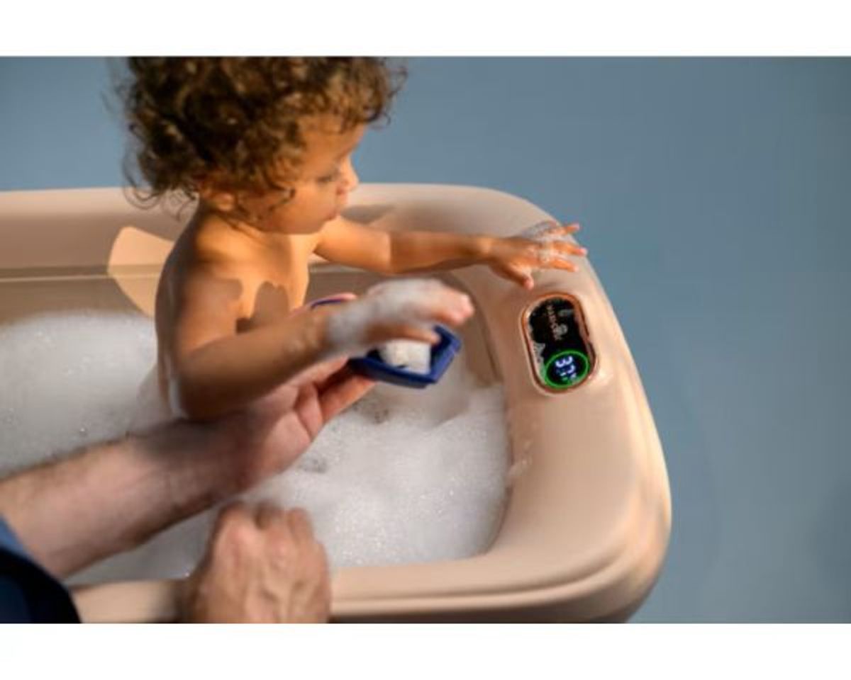 Maxi-Cosi | Indigo Plus Badebalje med Digitalt Termometer | Muted Terra