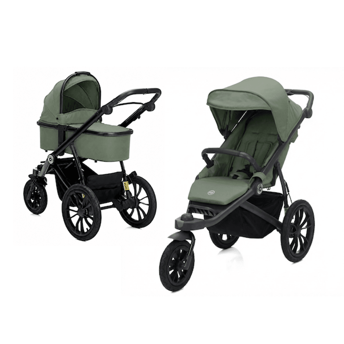 Fillikid | Kombivogn  Jogger Runner | Olive