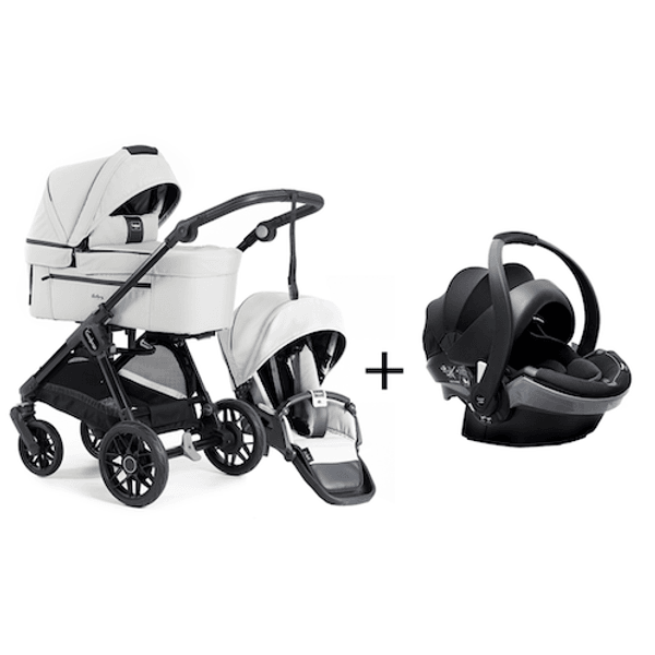 Hovedbilde Emmaljunga 2025 | Bilstol og Sento Kombi Flat+ | Urban Pearl