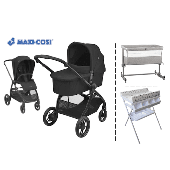 Hovedbilde Maxi-Cosi | Street Plus kombivogn Startpakke | Essential Black