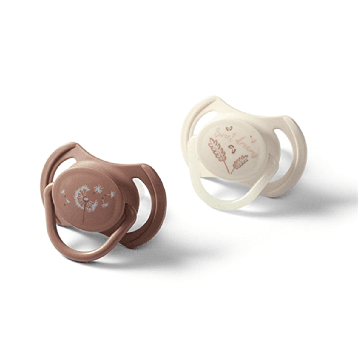 Babyono | Symmetrisk Sillikonsmokk | 18 mnd+