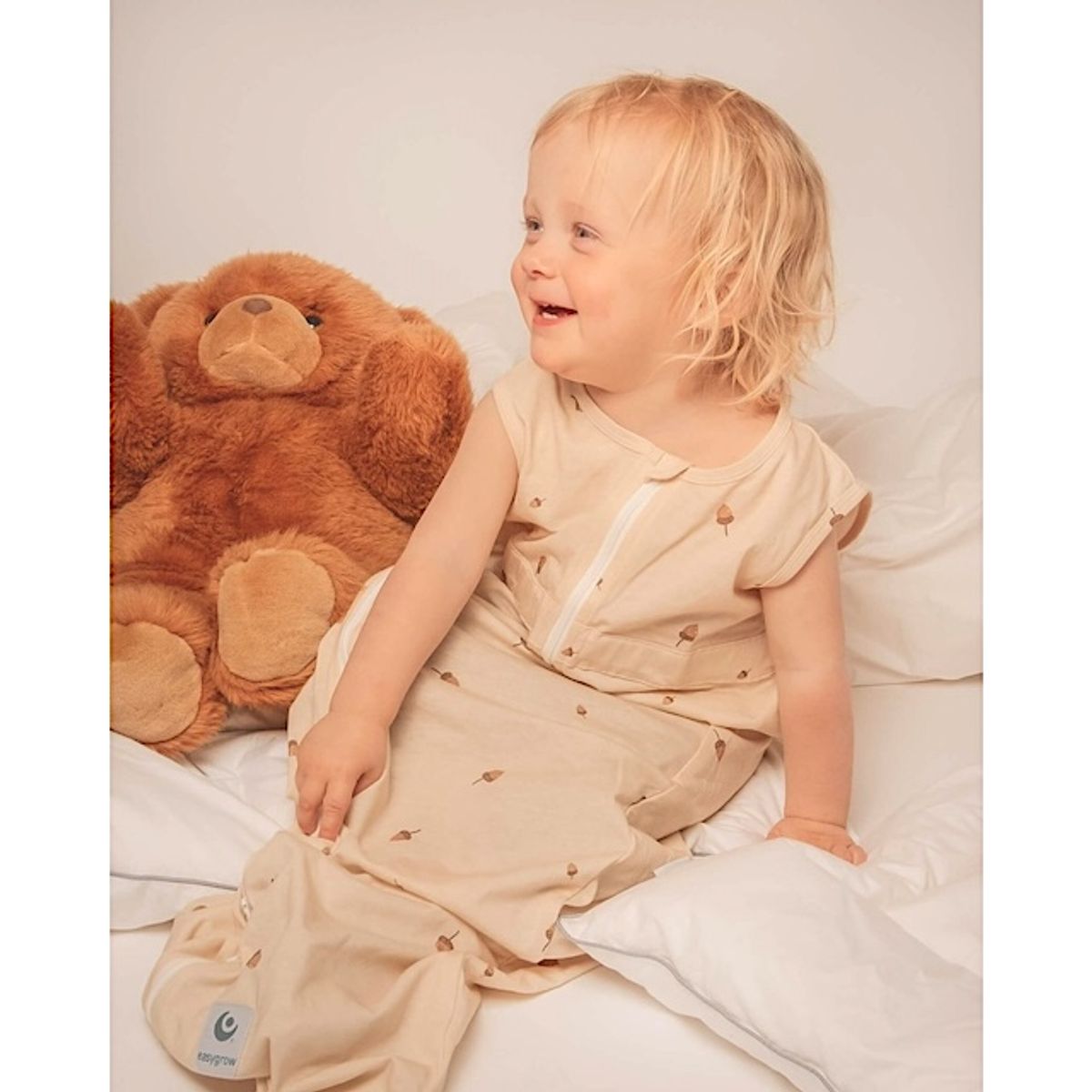 Easygrow Nattpose LETT, 2-4år, Hazel