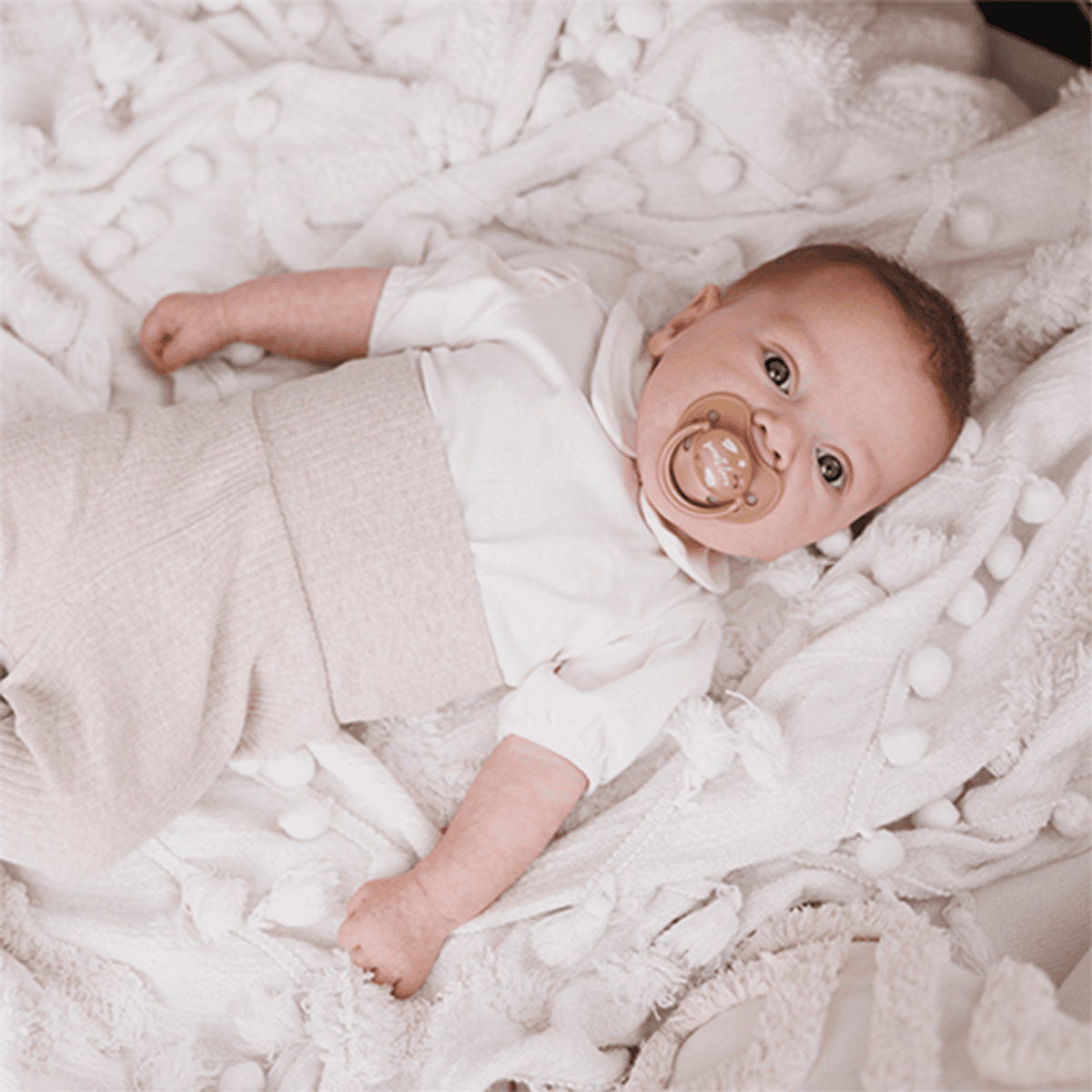 Babyono | Silikon Smokk | 0-6 mnd.