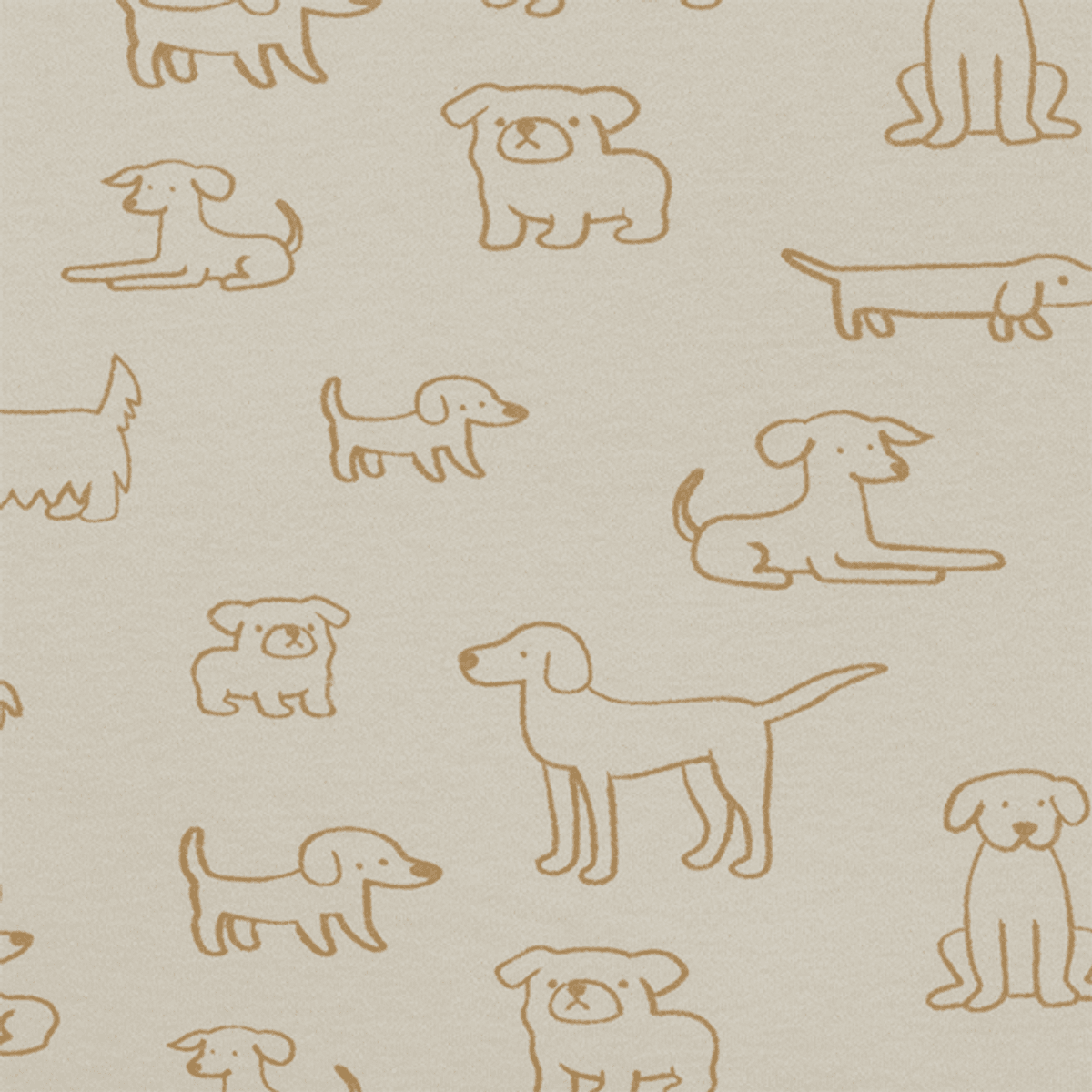 Fillikid | Sekskantet Leketeppe | Dog Beige