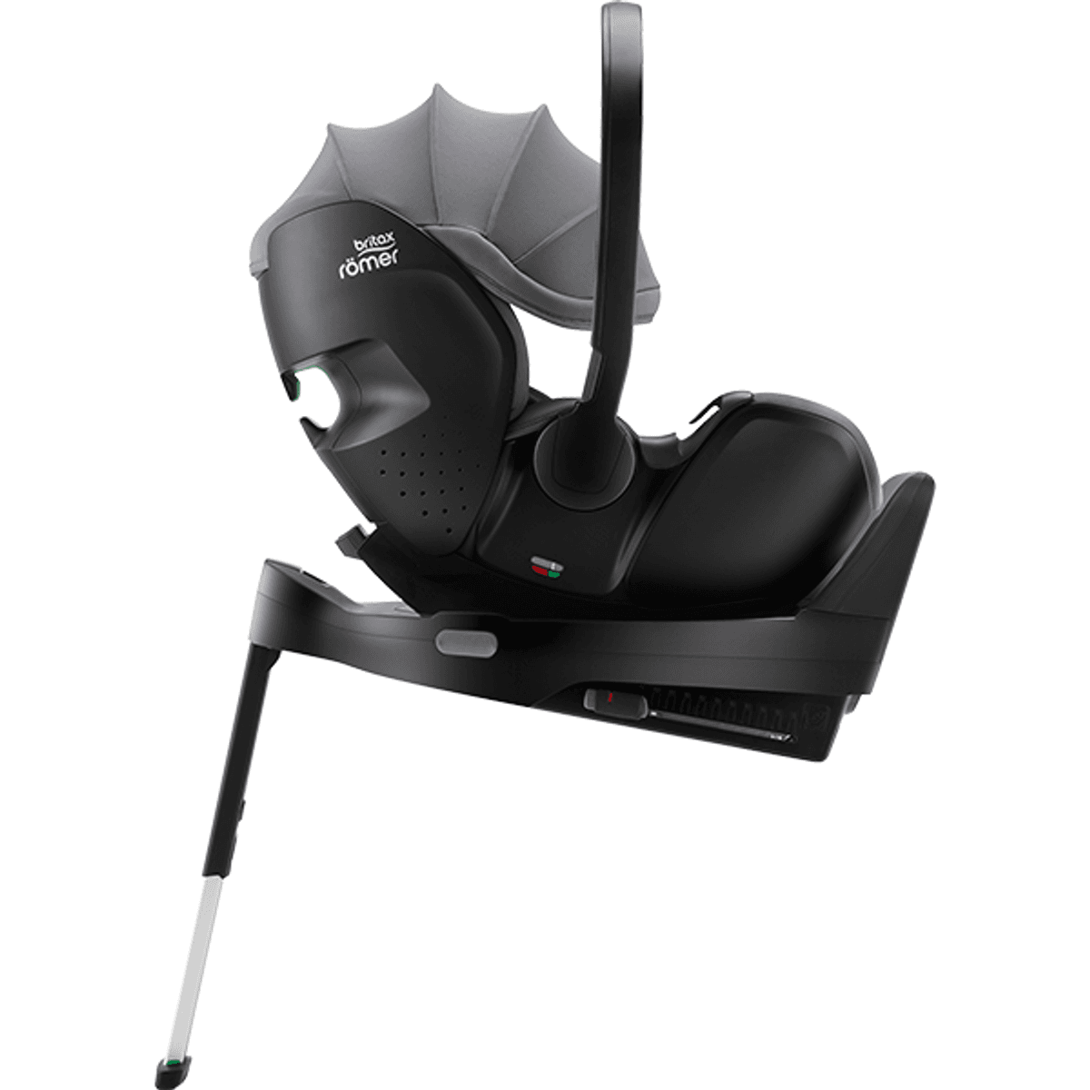 Britax | Smile 5Z LUX Kombivogn + BABY-SAFE Pro Bilstol & Base | Grey and Grey