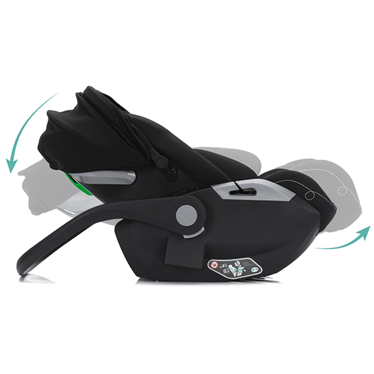 Fillikid | Noa Bilstol og Base | 0-13 kg | Black