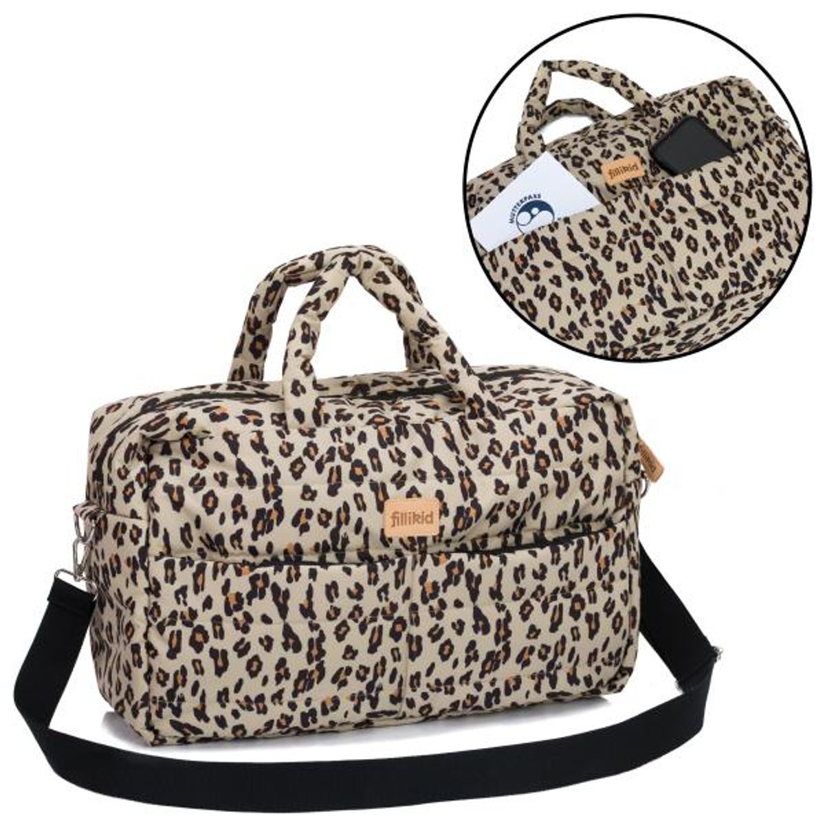 Fillikid | Stelleveske / Mamma veske | Toulouse | Leopard