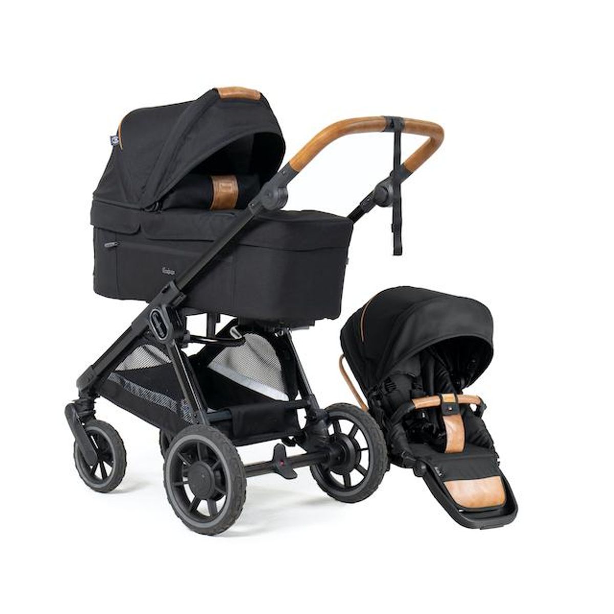 Emmaljunga 2026 | Sento Kombi Ergo+ | Outdoor Black