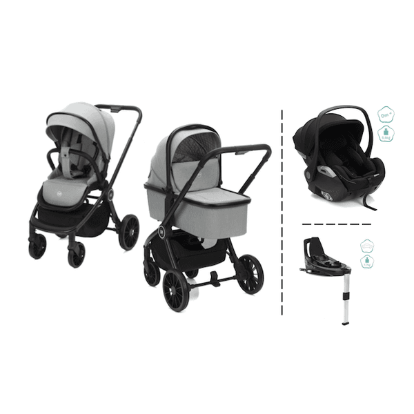 Hovedbilde Fillikid | Cougar Kombivogn og Bilstol Pakke | Grey