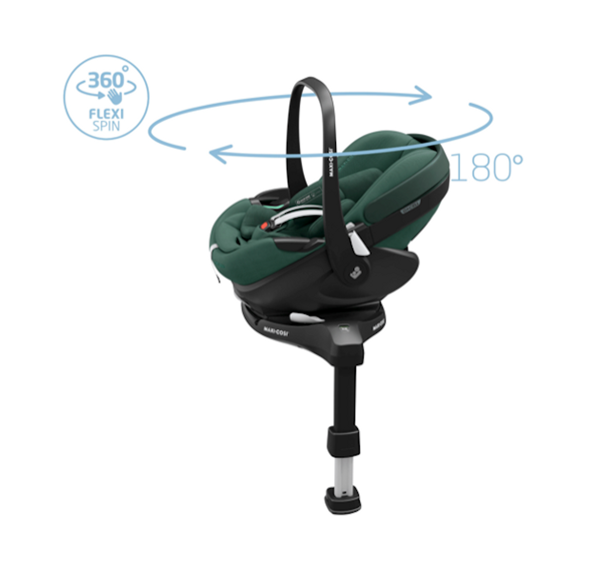 Maxi-Cosi | Pebble 360 Pro 0-15 mnd. + 360 Pro Base | Green
