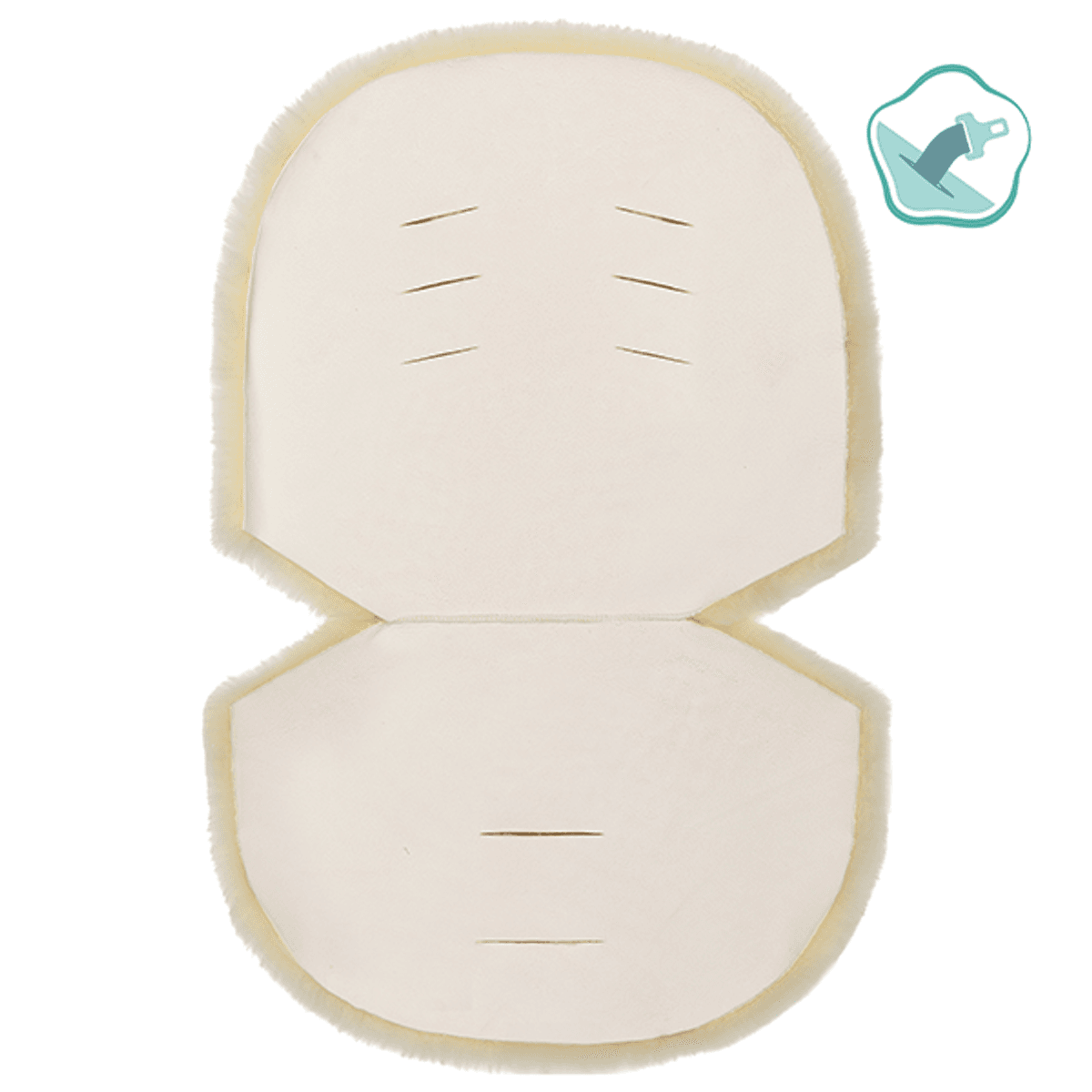 Fillikid | Lammeskinn Stort til bilstol | Naturel