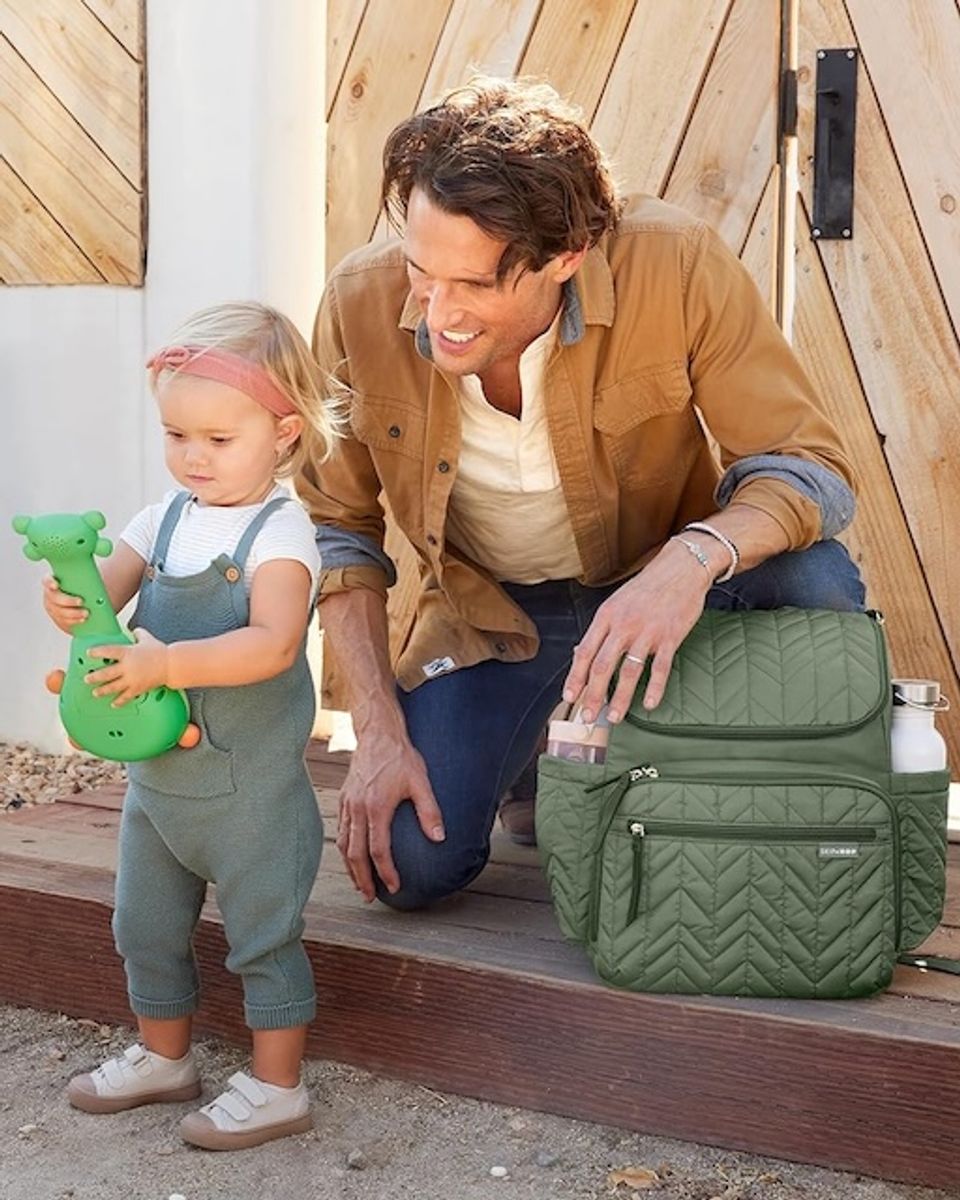 Skip Hop | Forma Ryggsekk Stelleveske | Sage