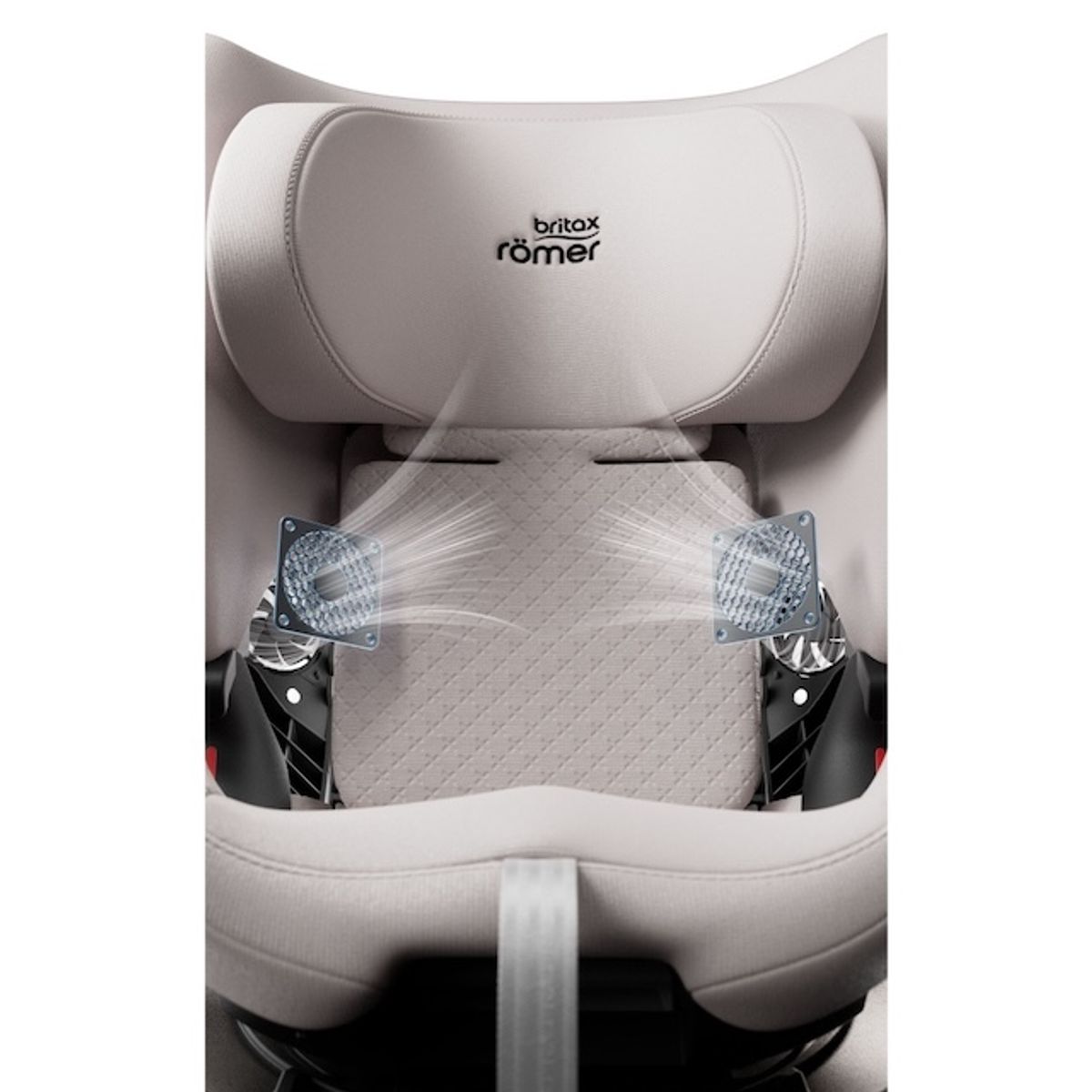Britax | Swivel Grow Max Air | Onyx Black | 0-7 år