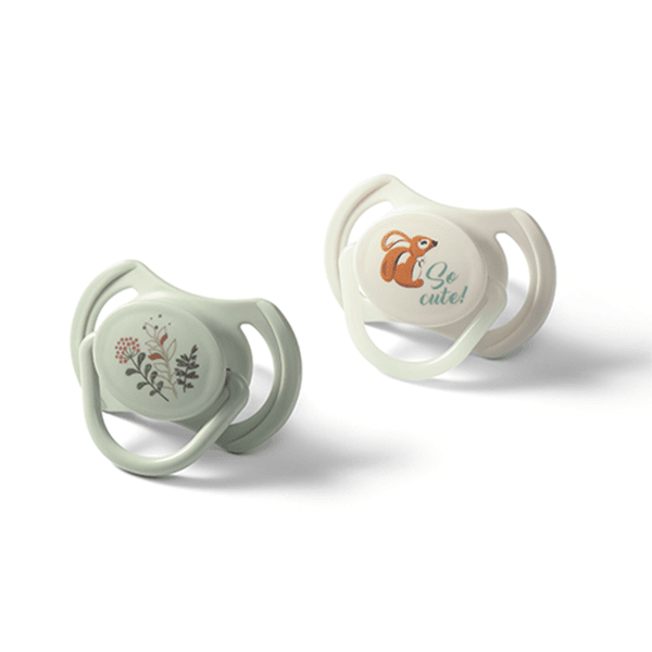 Hovedbilde Babyono | Symmetrisk Sillikonsmokk | 6-18 mnd.