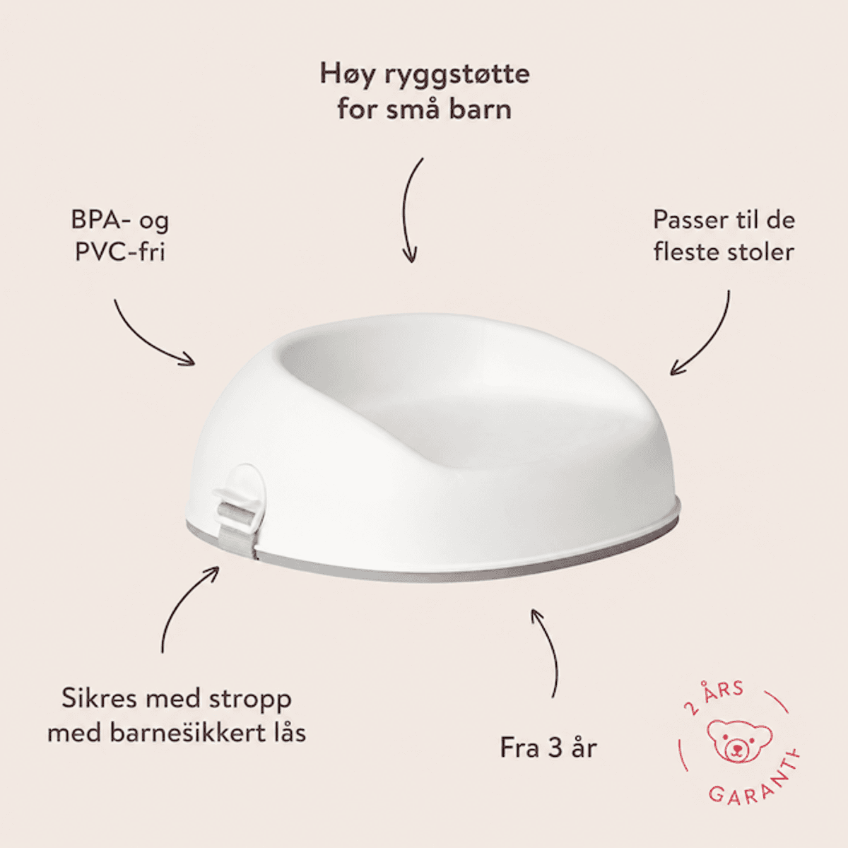 BabyBjörn | Sitteforhøyer til stol