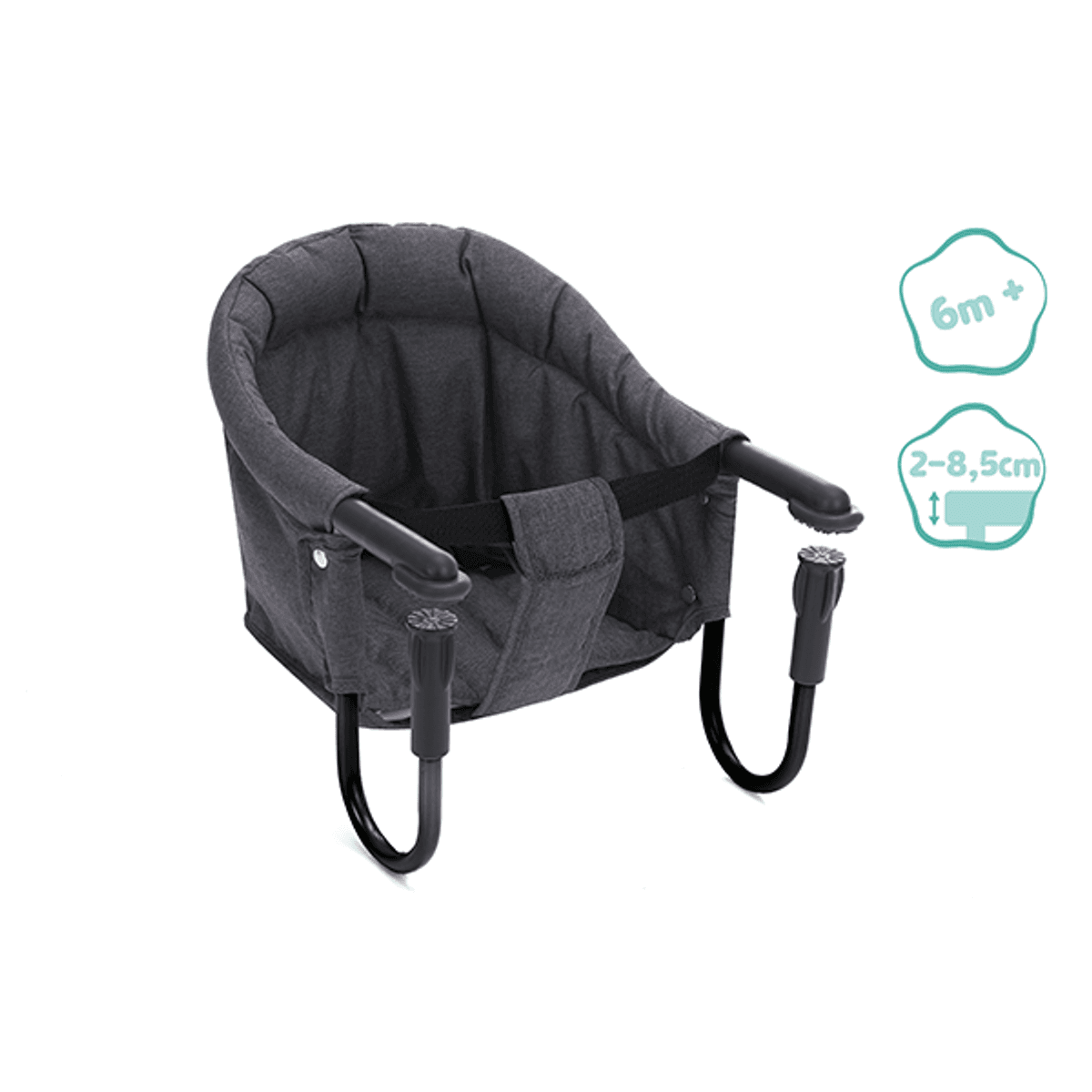 Fillikid | Flexi stol på bord | Grey Melange