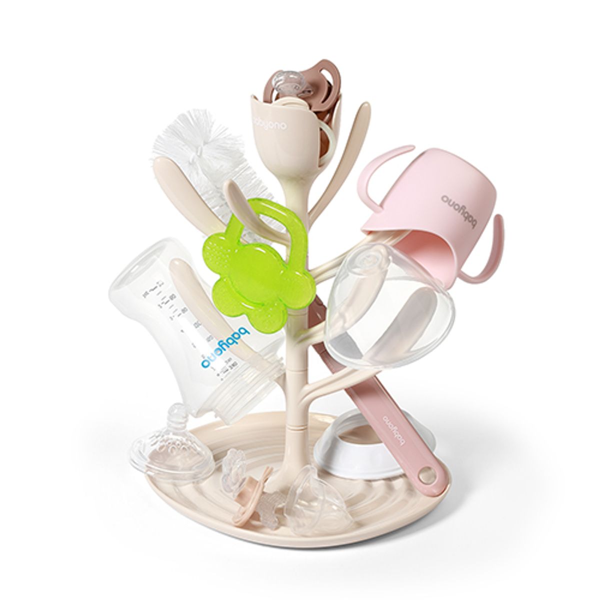 Babyono | Tørkestativ til tåteflasker | Tulip Beige