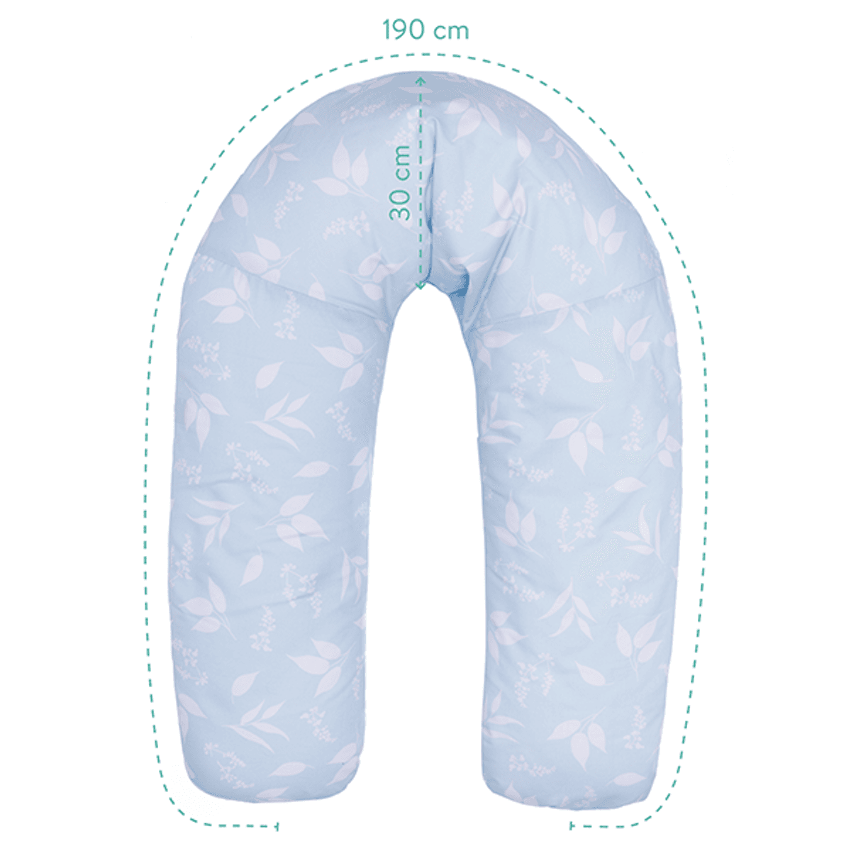 Fillikid | Ammepute | 190 cm | Leaves Lightblue