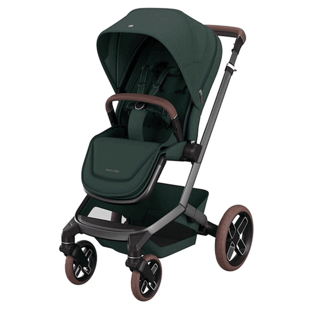  Maxi-Cosi | Fame Kombivogn Twillic Green + Pebble Pro 2 Bilstol og Base 360 Pro
