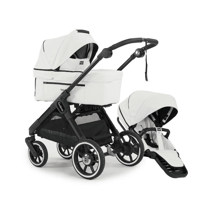 Hovedbilde Emmaljunga 2026 | Sento  Kombi Ergo+ | White Leatherette |  | Black Chassis