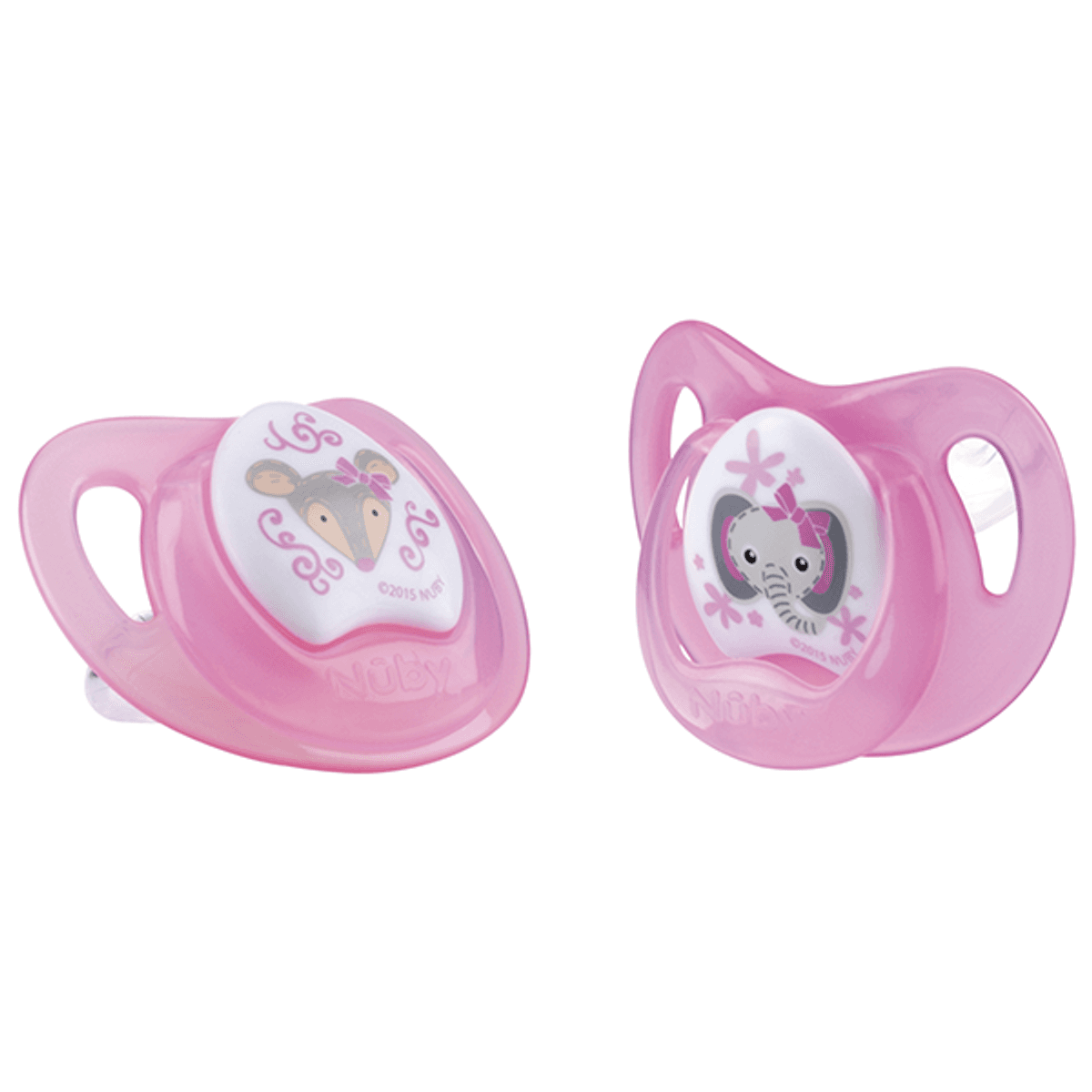 Nûby | Comfort Silikon Narresmokk | 6-36 mnd. | 2pk 