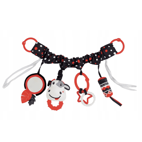 Hovedbilde Balibazoo | Vognleke - Ku | Sort/Rød/Hvit