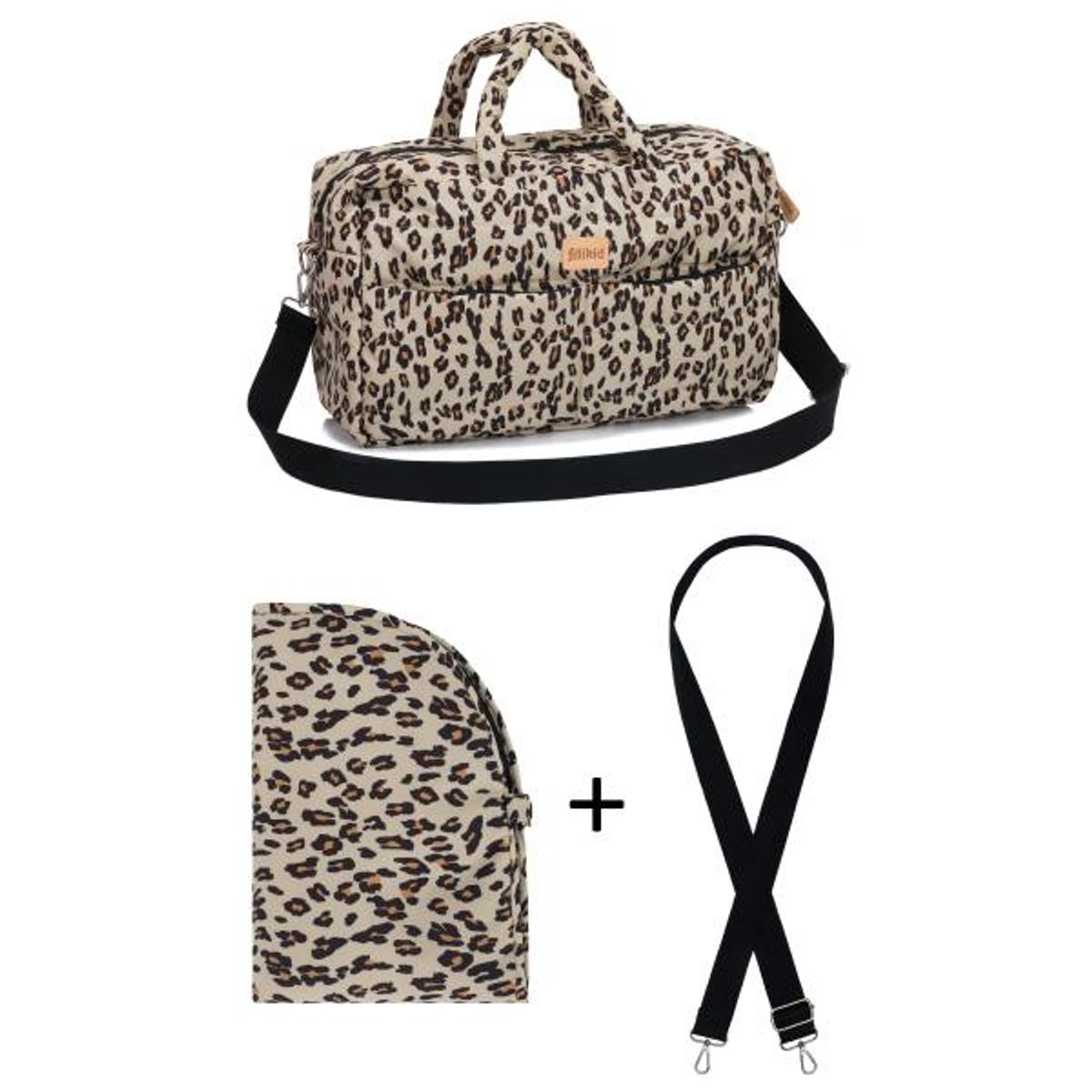 Fillikid | Stelleveske / Mamma veske | Toulouse | Leopard