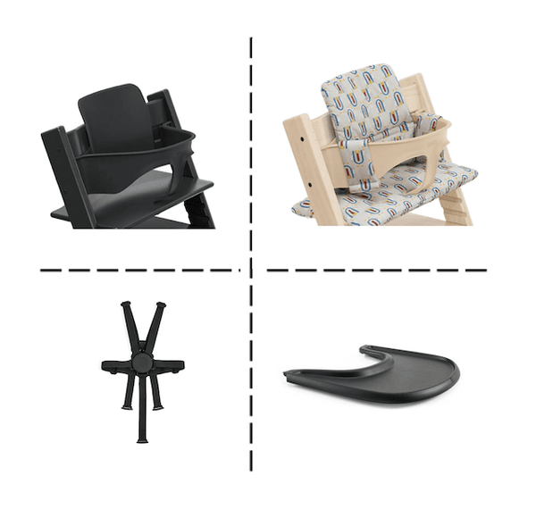 Hovedbilde Tilbehør pakke Tripp-Trapp | Black